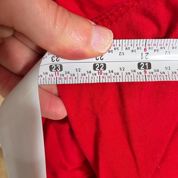 Lot Of 2 Lapco FR Large Mens Red Flame Resistant Collared Button Up Shirt - Picture 5 of 7